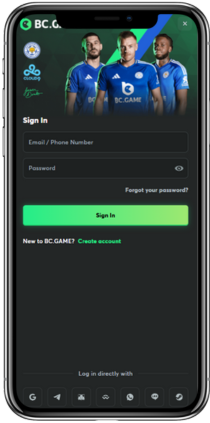BC Game mobile app