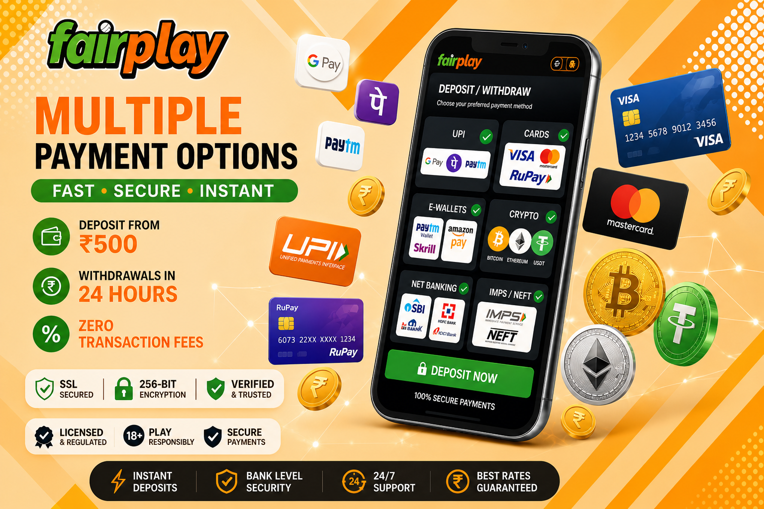 Payment Methods on Fairplay: How to Ensure Smooth Transactions